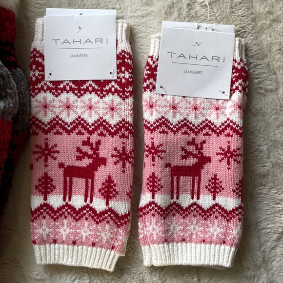 NWT Leg Warmer Slipper Sock Bundle - Picture 2 of 4